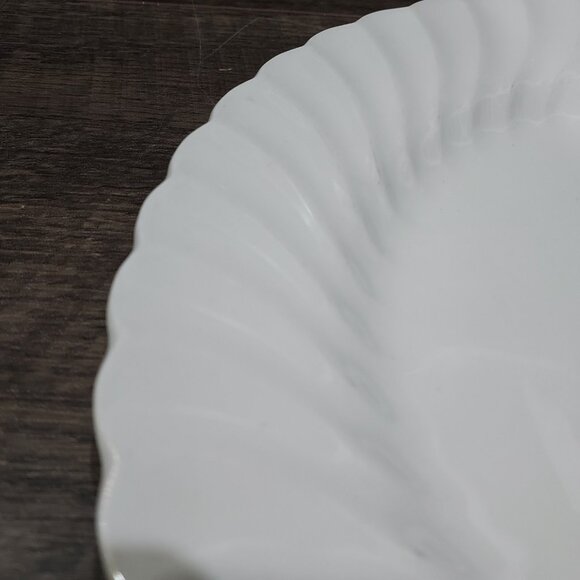 Ironstone Johnson Brothers Snowhite Regency 10” Dinner Plate French Country - Picture 5 of 5